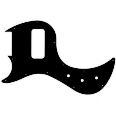 WD Custom Pickguard For Left Hand Gibson 5 String EB5 Bass