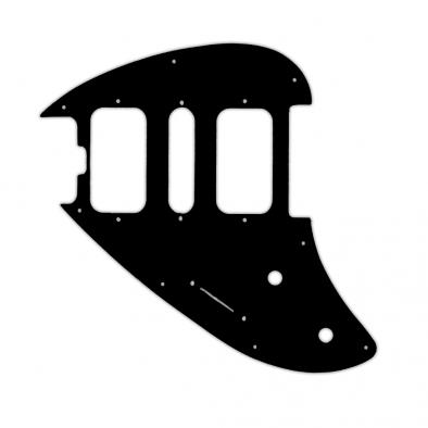 WD Custom Pickguard For Left Hand Music Man Silhouette