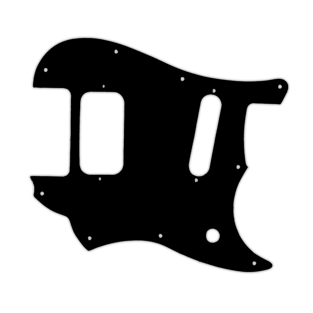 WD Custom Pickguard For Fender 2016-2019 Made In Mexico Duo-Sonic Offset HS - Custom Designed For Kurt Cobain Mustang Modification