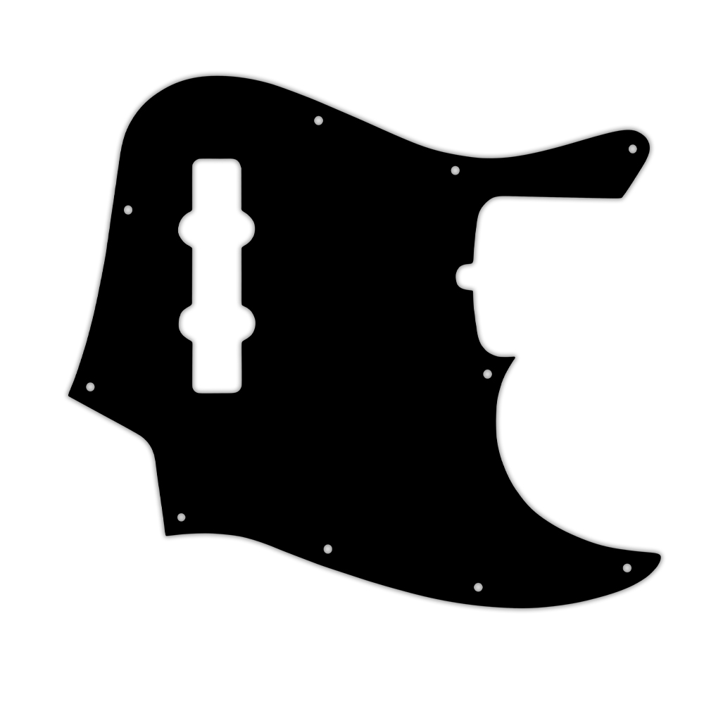 Clear American Standard Jazz J Bass Pickguard Transparent Scrach Plate 