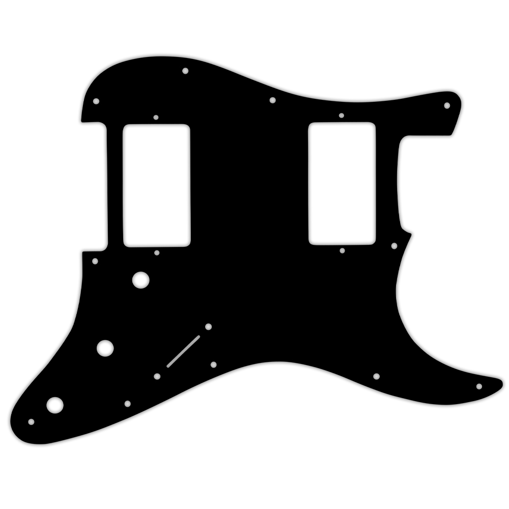 Custom Graphical Pickguard to fit Fender Strat Stratocaster Skulls And Roses 2 