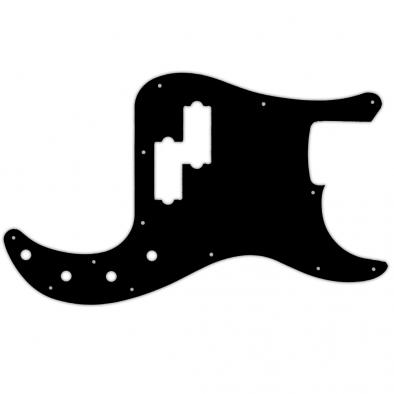 WD Custom Pickguard For Fender 2016-2019 Made In Mexico Special Edition Deluxe PJ Bass