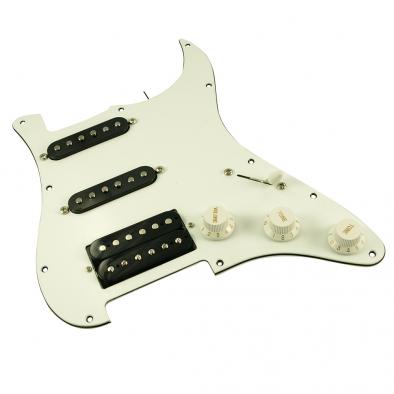 WD Custom Pickguard Prewired With Kent Armstrong Classic Single & 6 Shooter Pickups For Fender Stratocaster