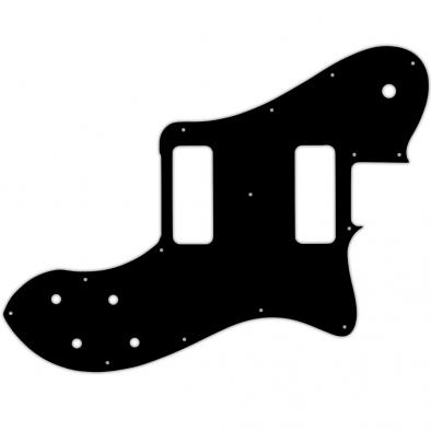 WD Custom Pickguard For Fender Classic Player Telecaster Deluxe Black Dove