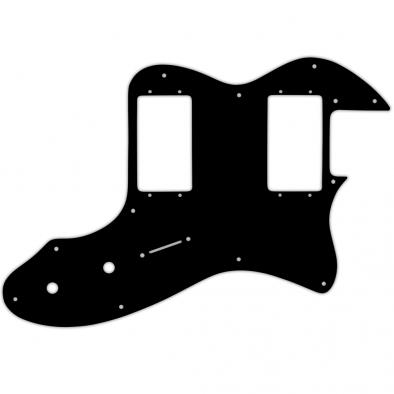 WD Custom Pickguard For Fender 1972-1978 Vintage Telecaster Thinline With Humbuckers