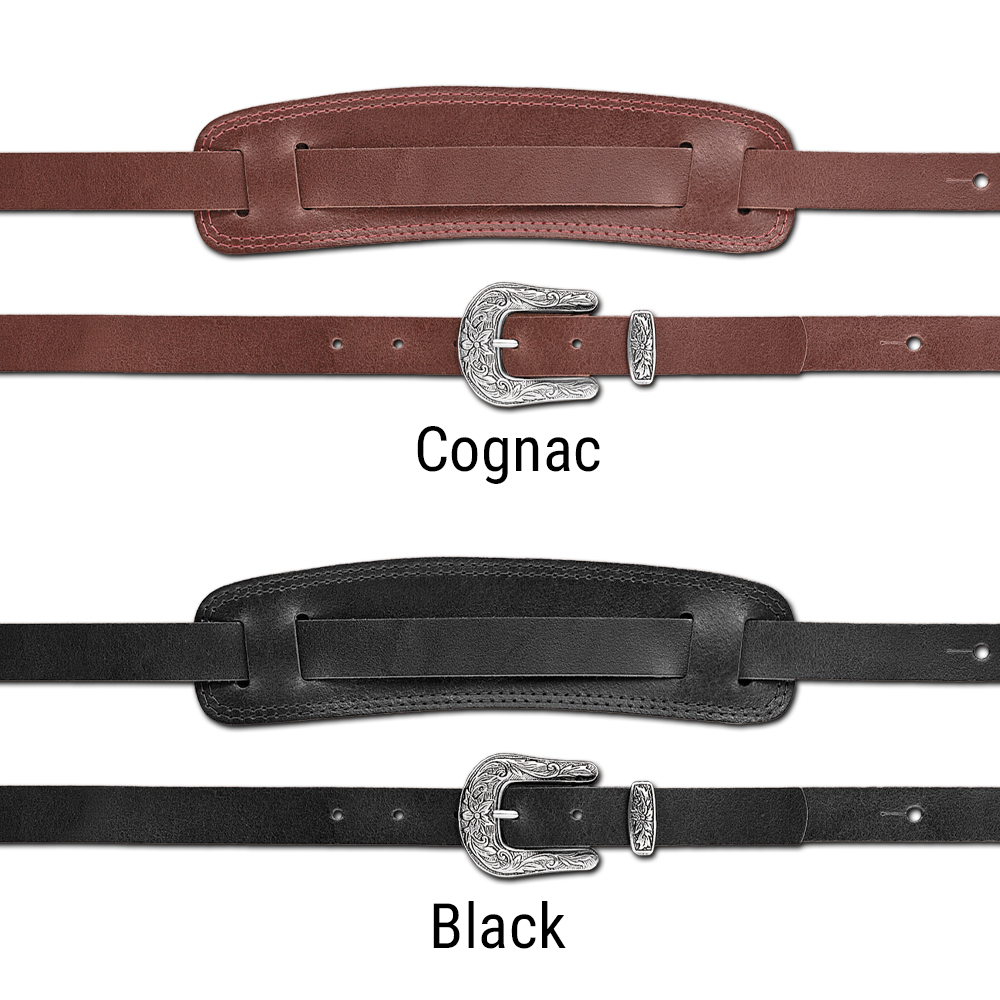 Steph Thick Cyclone Leather Handmade Strap