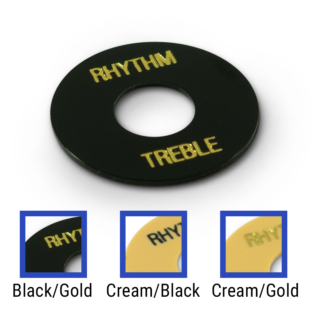 WD Rhythm/Treble Ring Washer For Gibson Toggle Switches