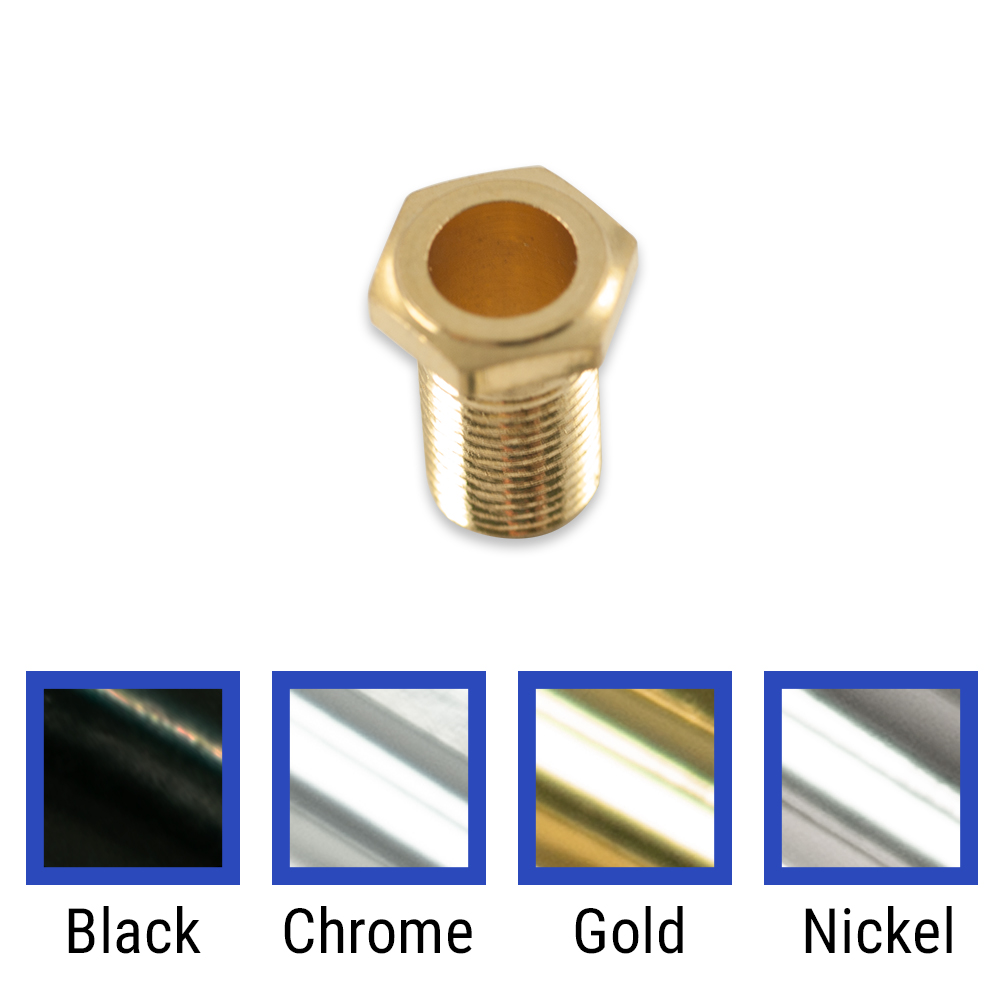 Kluson Replacement Threaded Hex Head Bushing For Contemporary Diecast Series Tuning Machines
