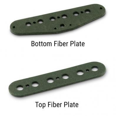 WD Single Coil Pickup Top Or Bottom Fiber Plate